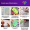 2-Piece Diamond Painting Kits for Adults,5D DIY Full Drill Round Art Gems Rose Flower Art Perfect for Home Wall Deco Diamond